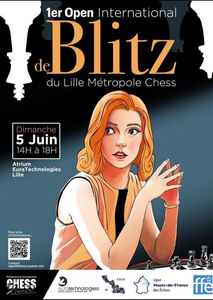 Open de Blits du Lille Metropole Chess le 05 juin cover